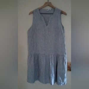 Artisan NY 100% linen dress M